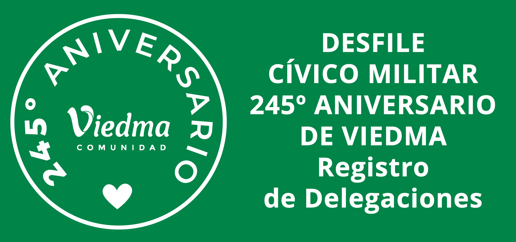 DESFILE CÍVICO MILITAR - 245º ANIVERSARIO DE VIEDMA - Registro de Delegaciones